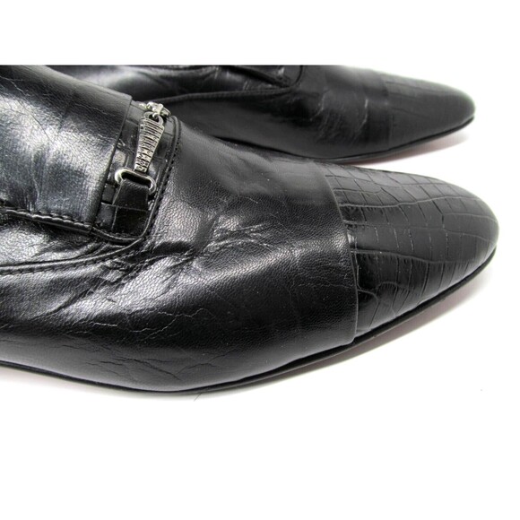 C A Anthony Italy Mens Black Leather Captoe Horsebit Loafers Size US 13 EUR 46 - Picture 10 of 16
